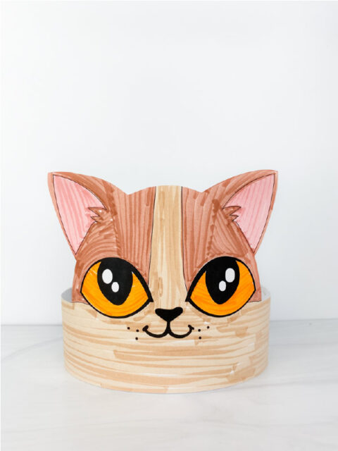 Cat Headband Craft For Kids [Free Template]