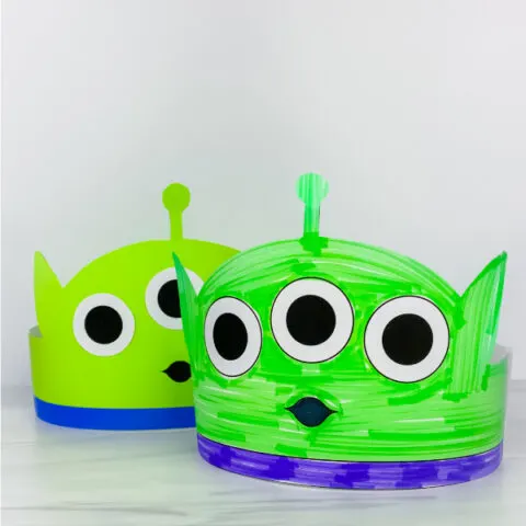 Toy Story alien headband crafts