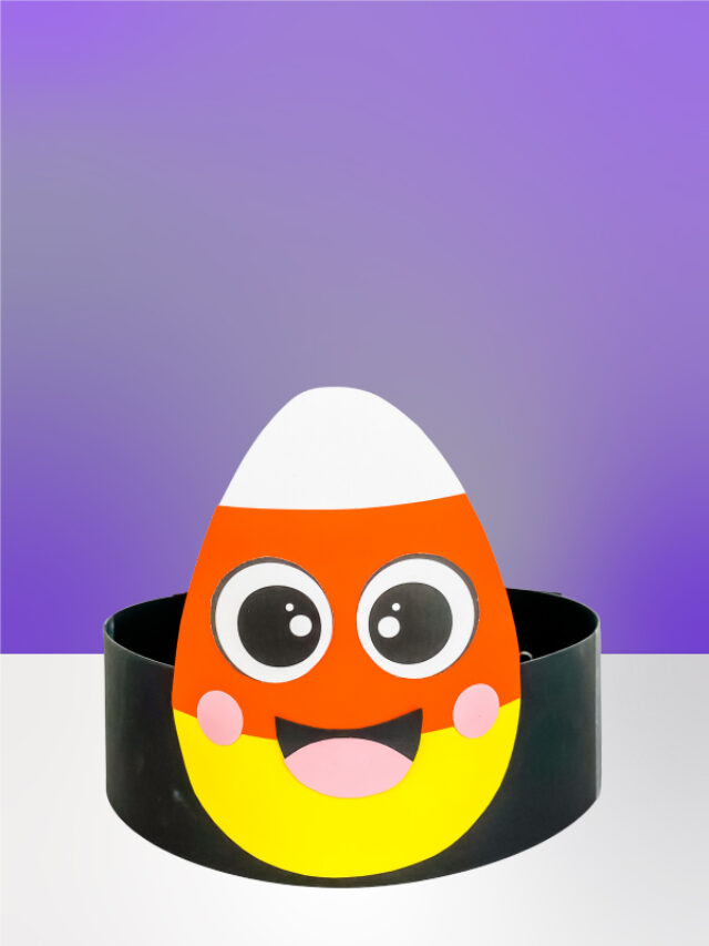 candy corn headband