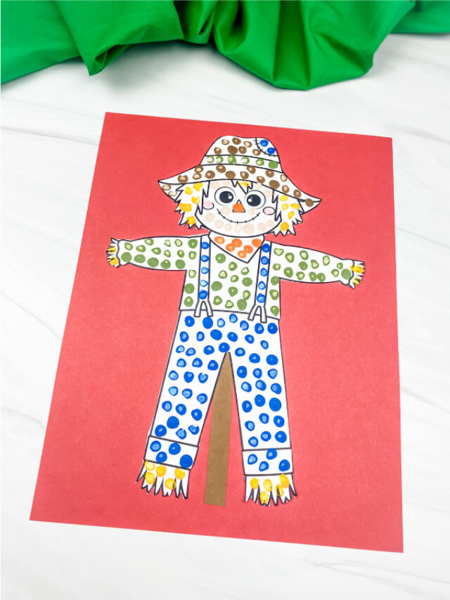 scarecrow dot art