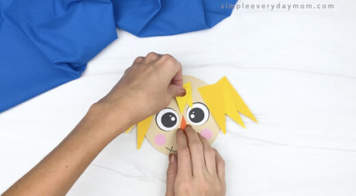 Easy Shape Scarecrow Craft For Kids [Free Template]