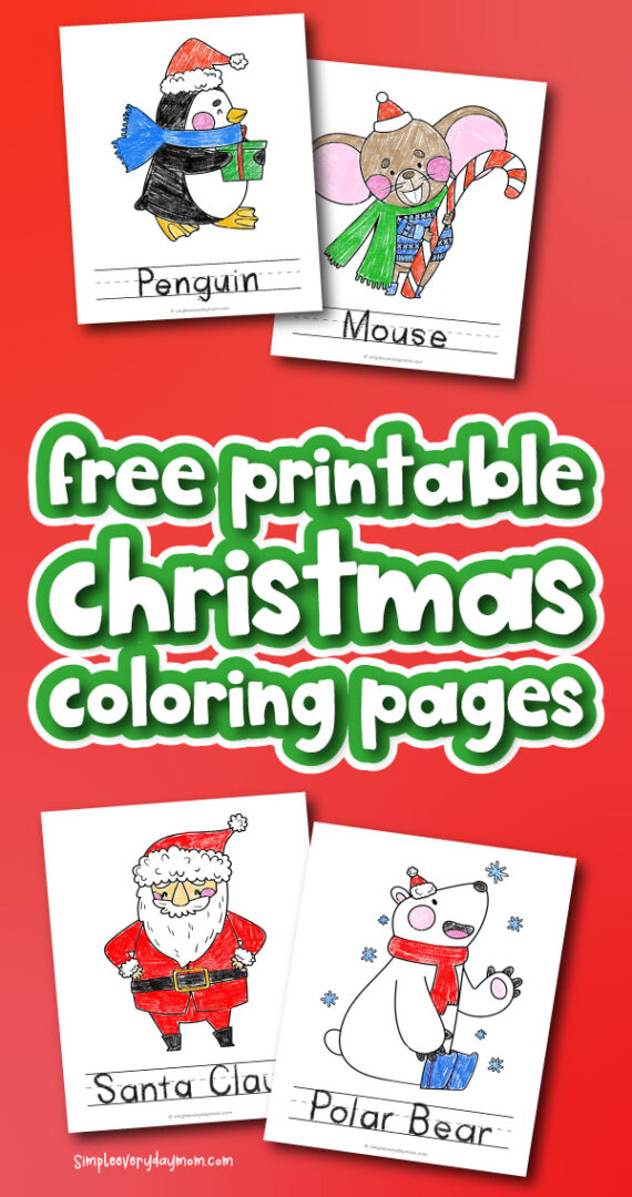 Free Printable Christmas Coloring Pages For Kids