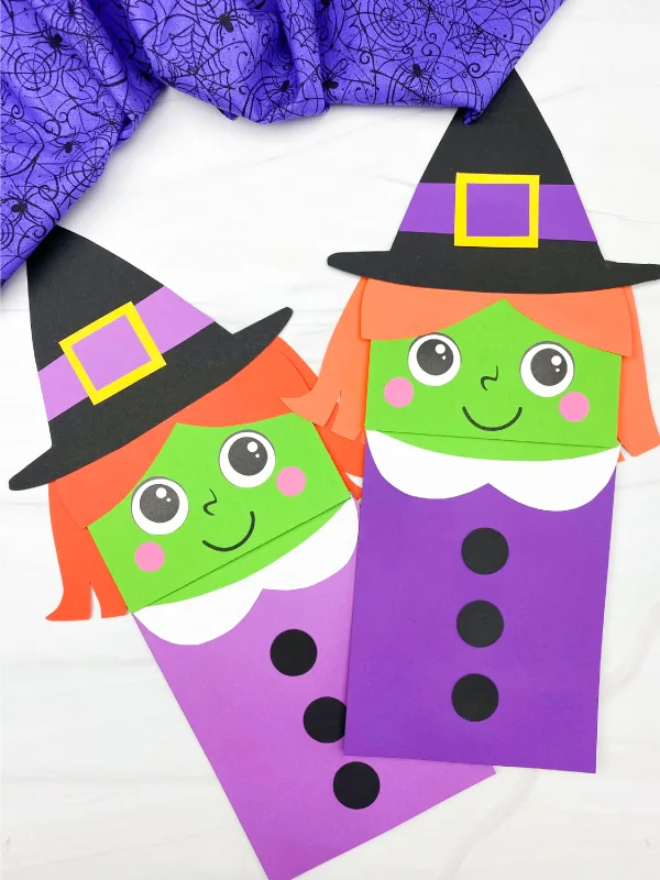 2 witch puppet crafts