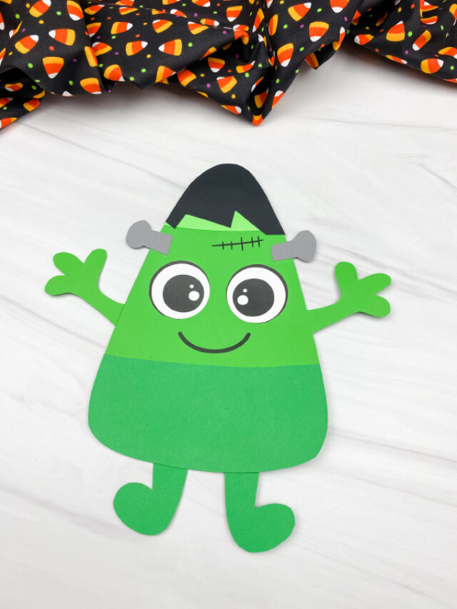 Candy Corn Halloween Craft Story