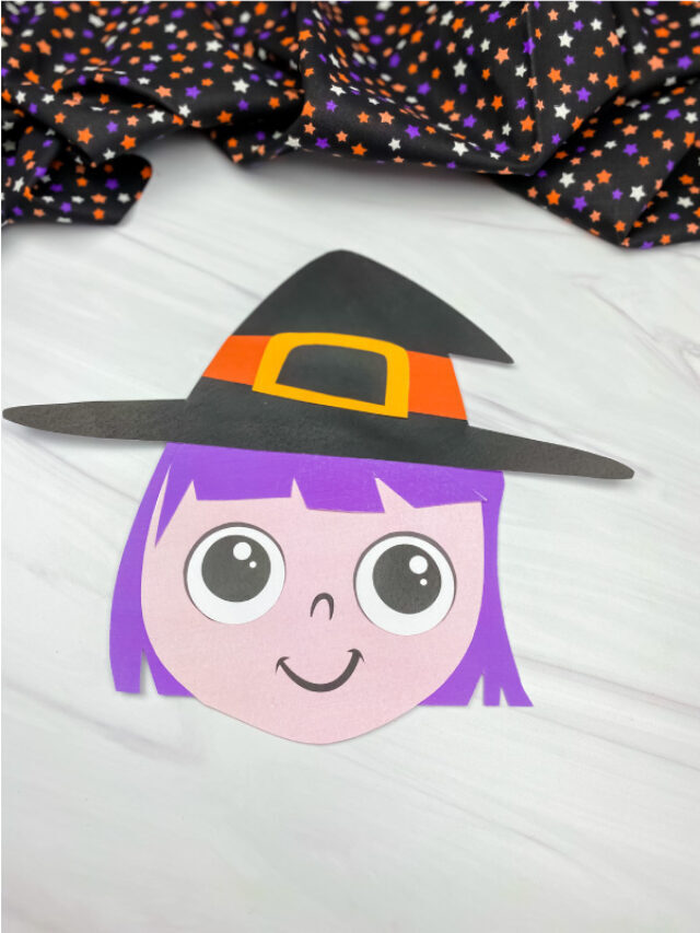 Witch Cut And Paste Craft For Kids [Free Printable] Story