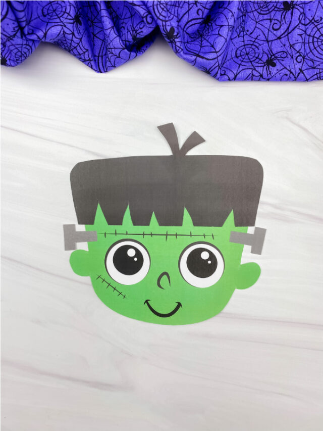 Frankenstein Cut And Paste Craft [FREE Printable] Story