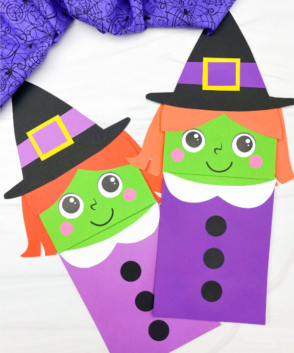 2 witch puppet crafts