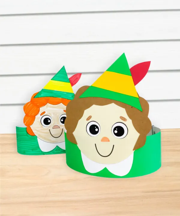 2 Buddy the Elf headband crafts