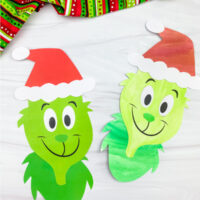 Printable Grinch Craft For Kids [Freebie]