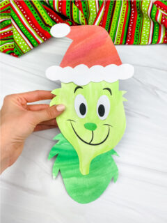 Printable Grinch Craft For Kids [Freebie]
