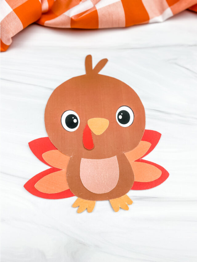Printable Turkey Craft For Kids [Freebie] Story