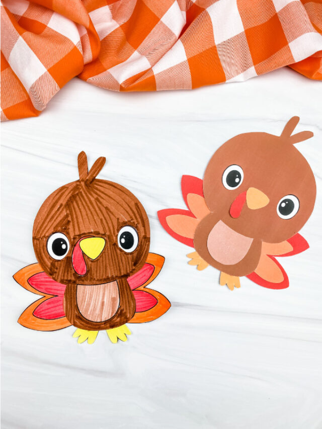 Printable Turkey Craft For Kids [Freebie] Story