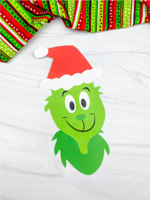 Printable Grinch Craft For Kids [Freebie]