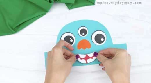 Monster Headband Craft For Kids [Free Template]