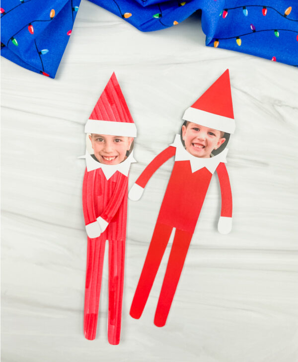 2 elf on the shelf photo crafts