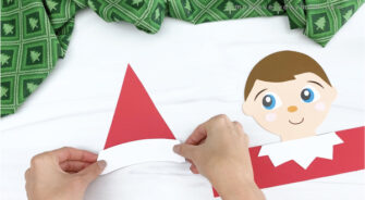 Elf On The Shelf Headband Craft [Free Template]