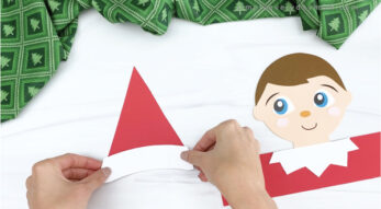 Elf On The Shelf Headband Craft [Free Template]