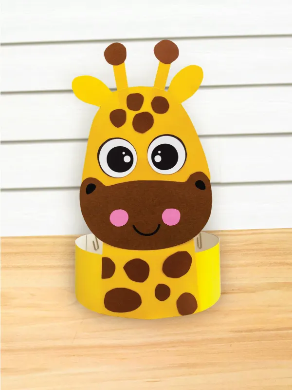 giraffe headband craft