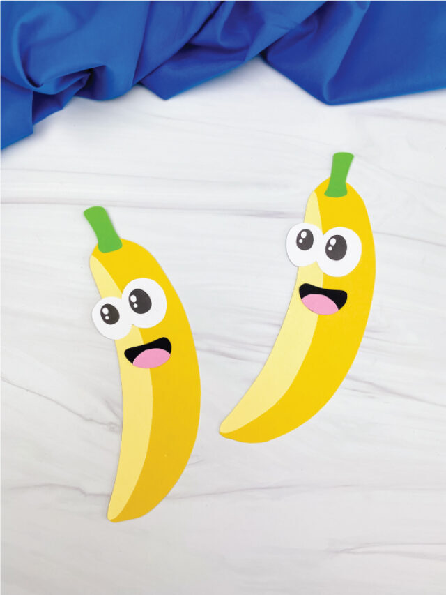 Free Printable Banana Craft For Kids Story