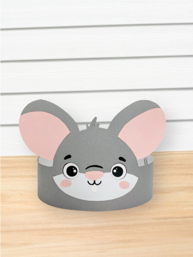 Mouse Headband Craft For Kids [Free Template] Story