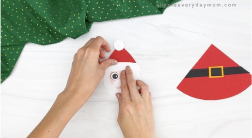 Moving Santa Craft For Kids [Free Template]