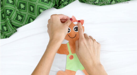Printable Gingerbread Man Craft For Kids [Free Template]