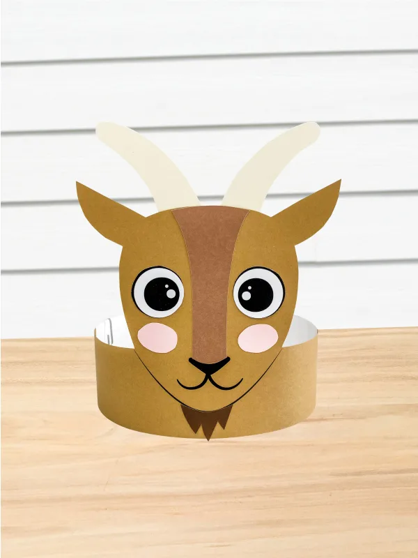 goat headband craft