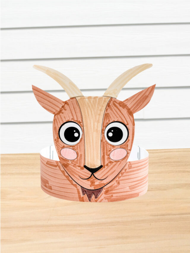 goat headband craft