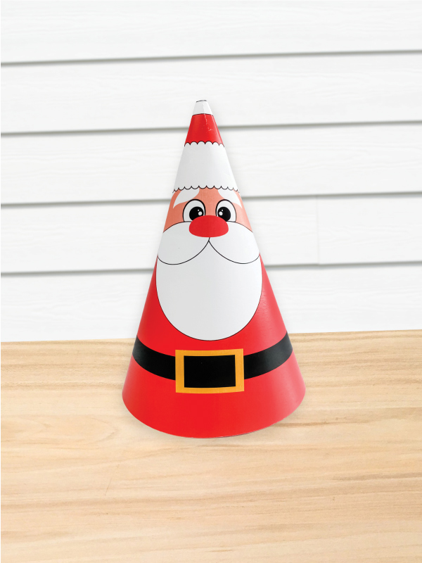 Santa cone craft