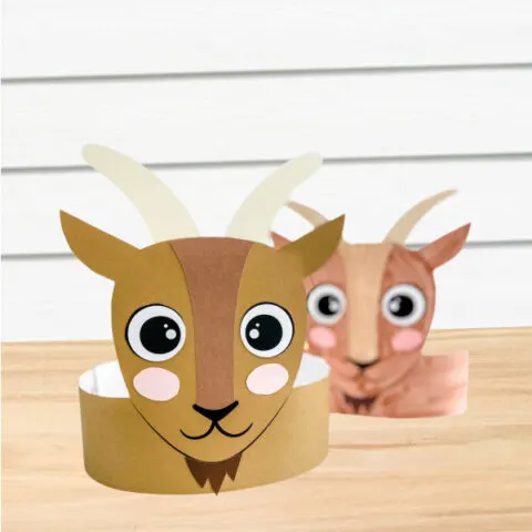 2 goat headband crafts