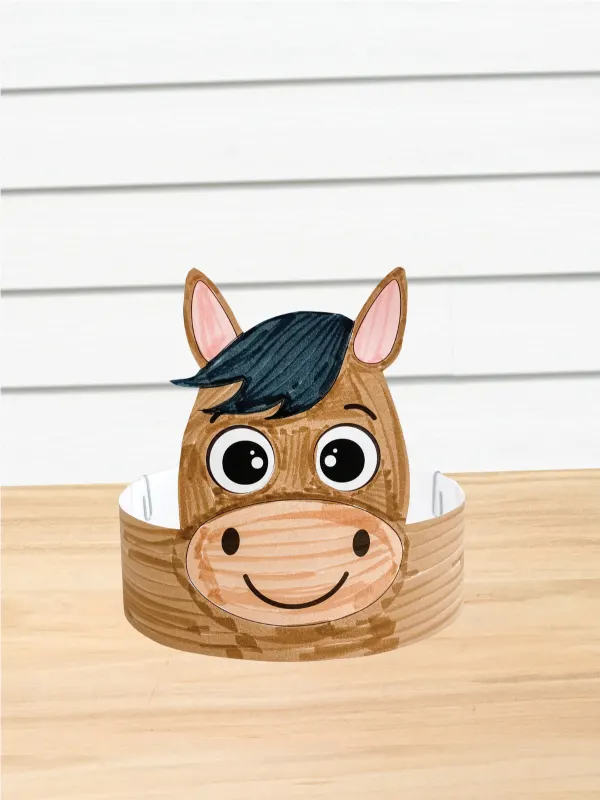 horse headband craft