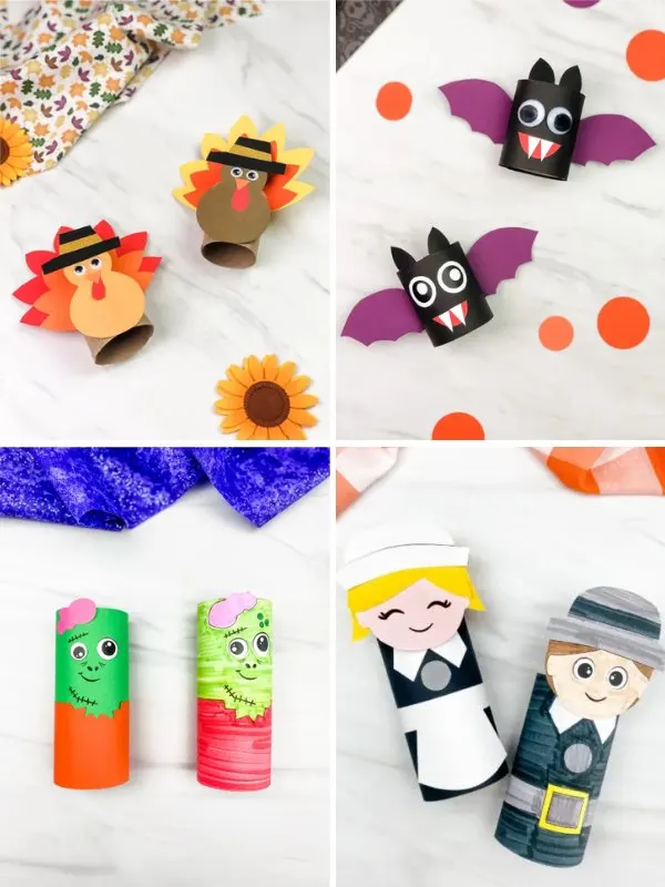 39 Easy Toilet Paper Roll Crafts For Kids [Free Templates]