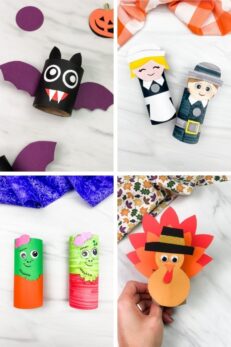 31 Easy Toilet Paper Roll Crafts For Kids [Free Templates]