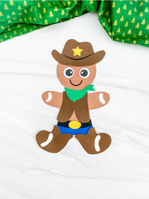 cowboy gingerbread man
