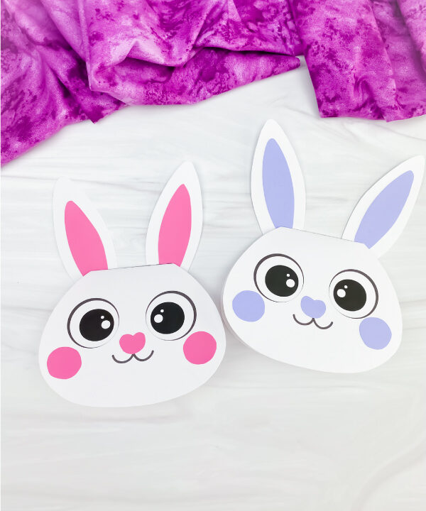 2 bunny card crafts