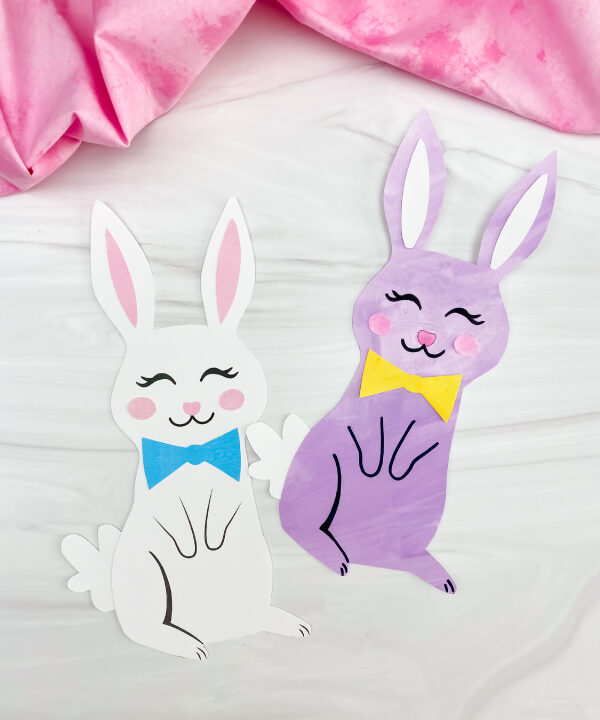 2 printable bunny crafts