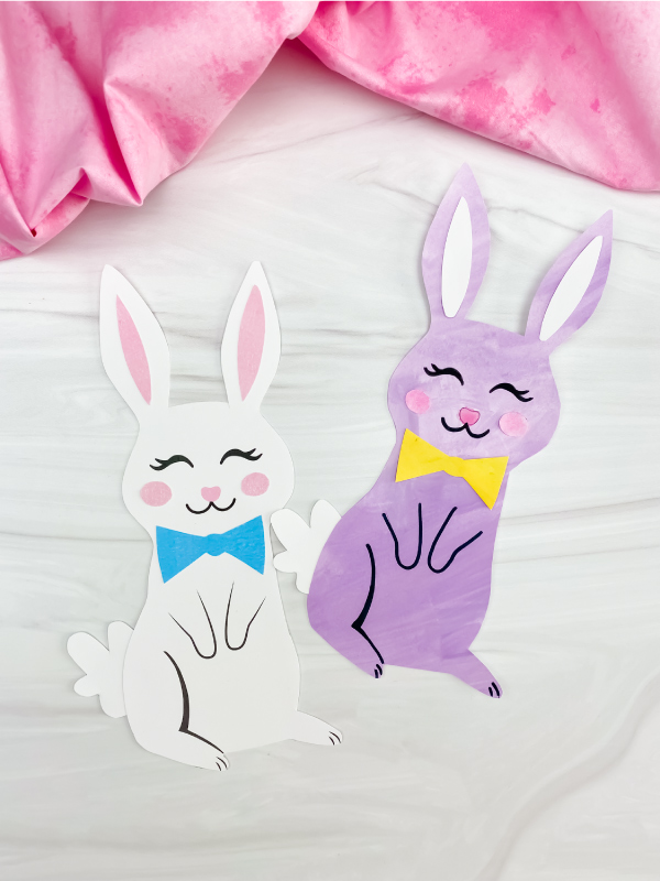 Printable Easter Bunny Craft For Kids [Free Template]