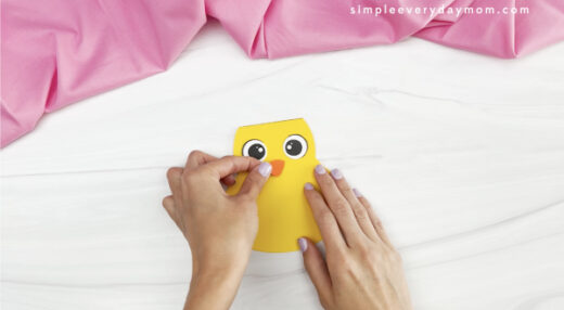 Easter Chick Card Craft [Free Template]