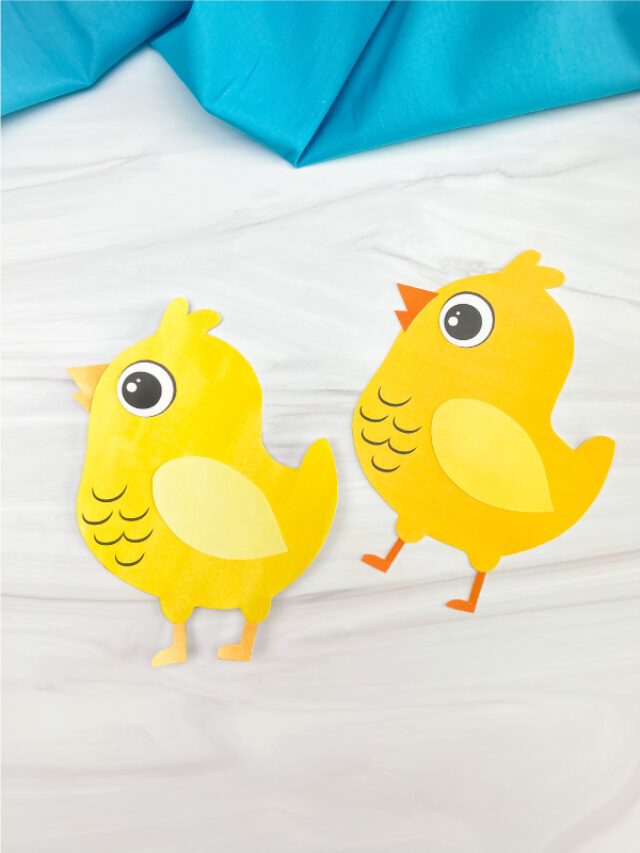 Printable Chick Craft For Kids [Freebie] Story
