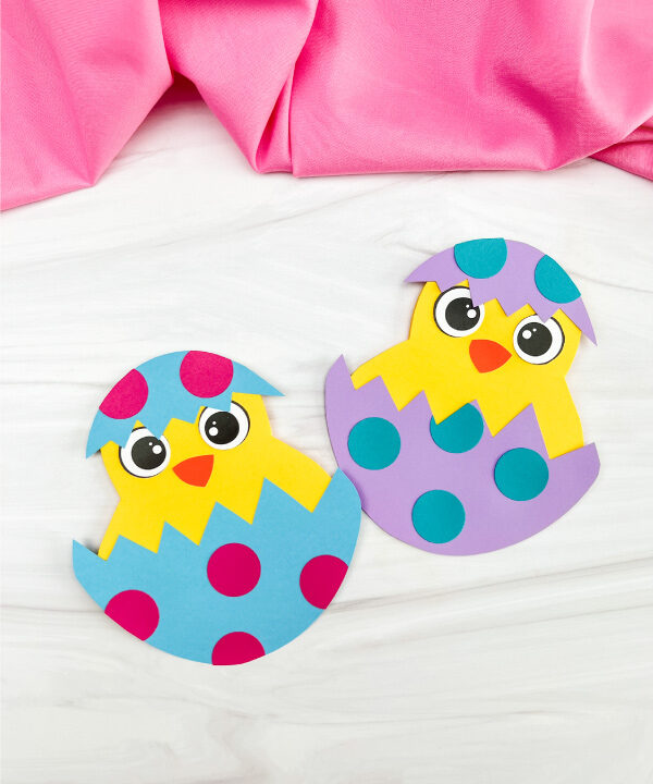 2 Easter chick card crafts