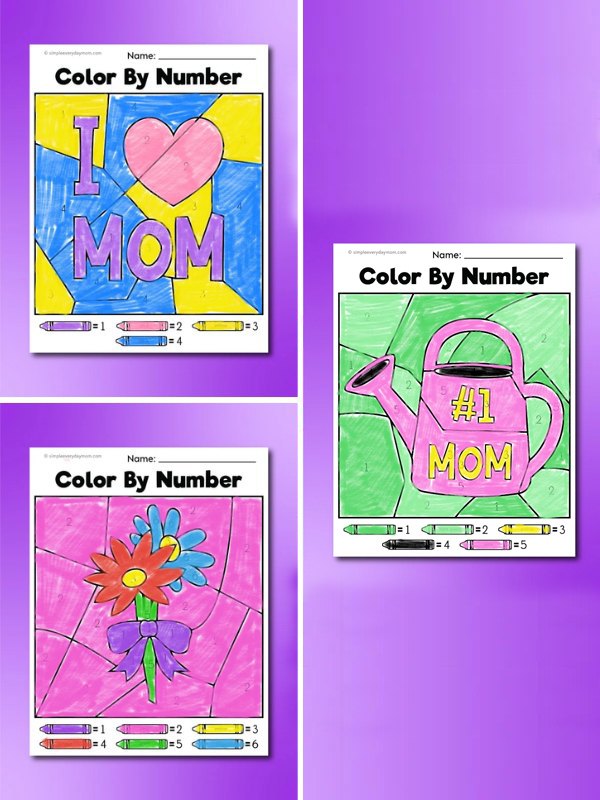 Collage image of Mothers Day Activities For Preschoolers