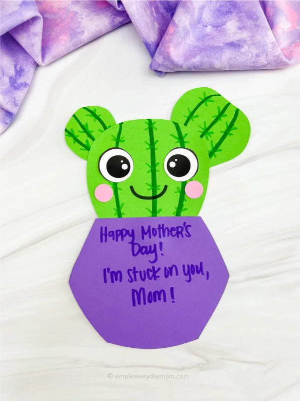 Mother's Day cactus craft