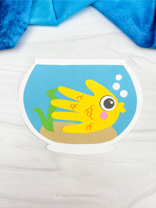 handprint fish craft
