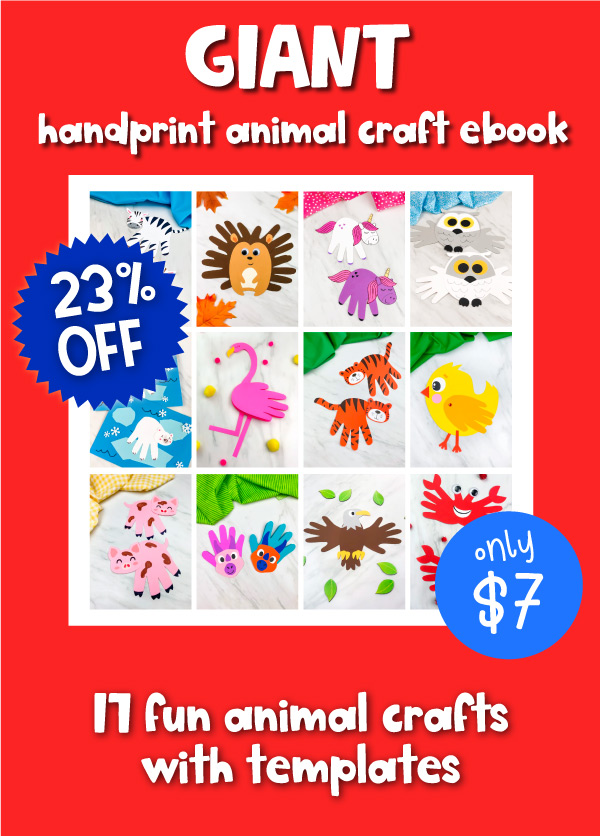 handprint craft  ebook special offer image