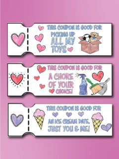 Free Printable Mother's Day Coupons For Kids