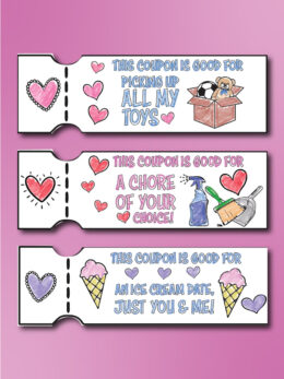 Free Printable Mother's Day Coupons For Kids