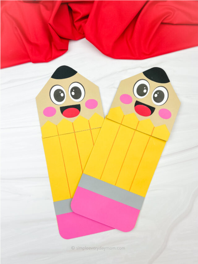 2 pencil puppet crafts