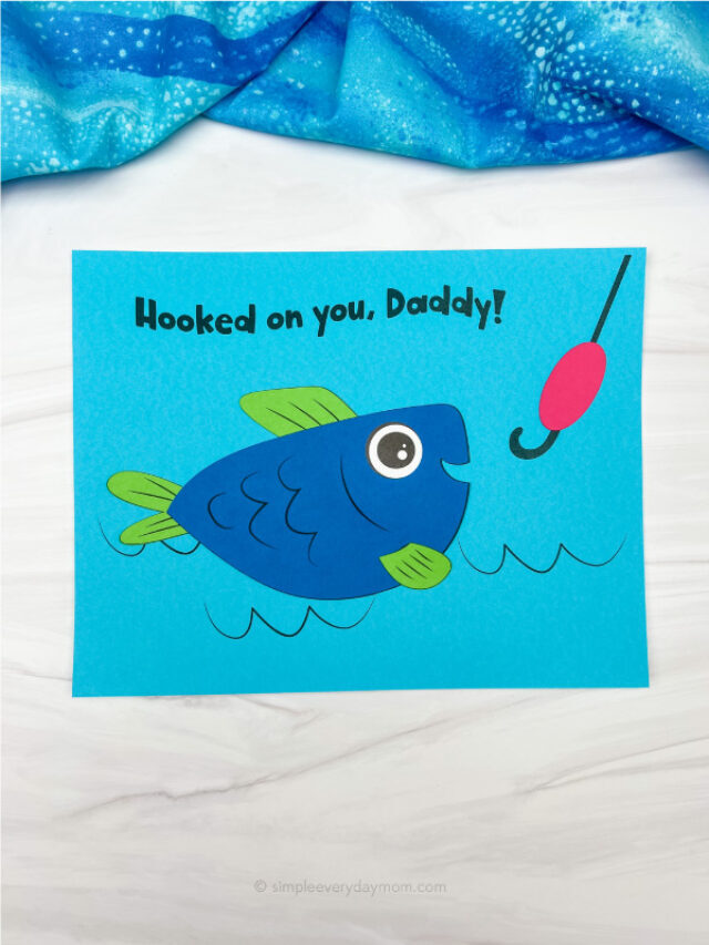 Hooked On Daddy Craft For Kids [Free Template] Story