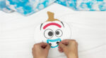 Forky Pumpkin Craft For Kids [Free Template]