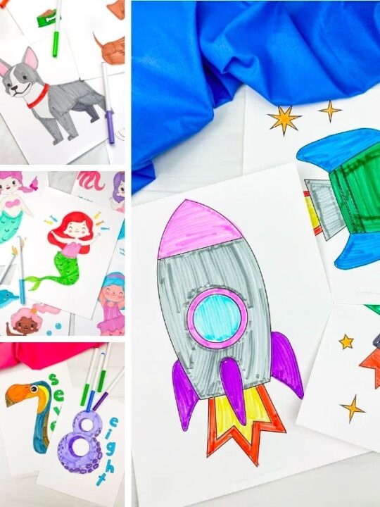 100+ Printable Coloring Pages For Kids - Simple Everyday Mom